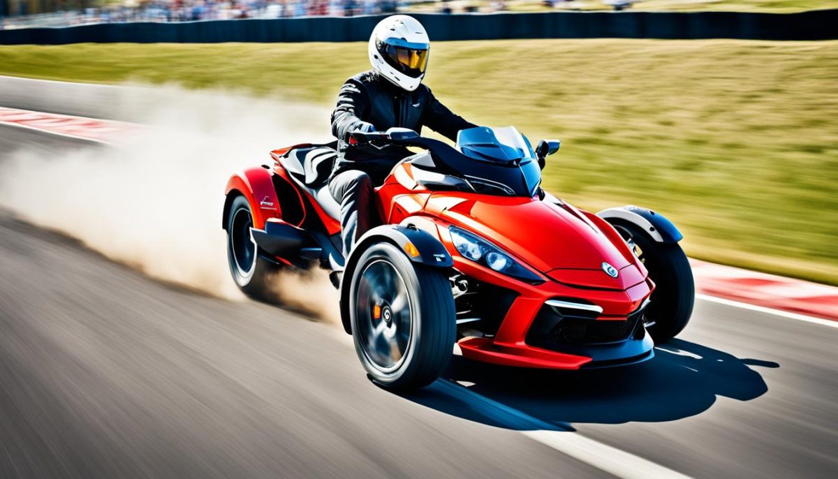 Hulme CanAm Spyder at the Goodwood Festival of Speed